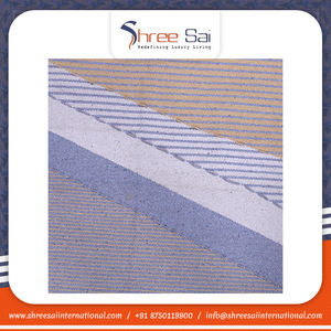 โรงงานพรมทอมือของอินเดียพรมผ้าฝ้าย100% ถักมือดีไซน์ทันสมัย - Product Image 3