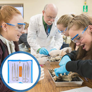 Kit de dissección de acero inoxidable, muestra biológica de anatomía, enseñanza de la biología, médico, estudiantes, Kit de laboratorio de dissección, 7 Uds. - Product Image 6