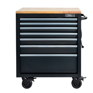 Vente en gros Boîte à outils modulaire à 7 tiroirs Ensemble de mécanicien d'emballage ISTA Armoire de garage en acier à revêtement en poudre personnalisable Rangement d'outils OEM - Product Image 1