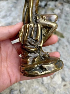 รูปปั้นโลหะสวยงามเหมาะสำหรับสวนในร่มและกลางแจ้งพร้อมบรรจุภัณฑ์ตามสั่ง - Product Image 3