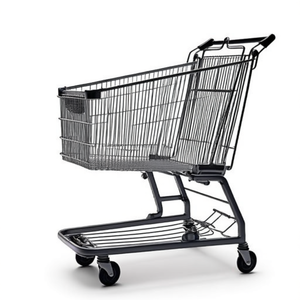 Carrito de Compras Plegable de Malla de Alambre de Acero para Uso en Exteriores y Supermercados - Product Image 2