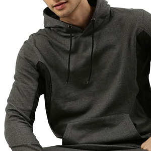 Ensemble de survêtement pour homme, tissu confortable, coupe active, option de logo personnalisé, ensemble deux pièces pour la salle de sport, la course à pied, les activités de plein air et le style de vie - Product Image 5