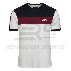 T-shirt respirant à manches courtes avec logo imprimé personnalisé 100% coton pour hommes vente en gros bas prix meilleure qualité - Product Image 4