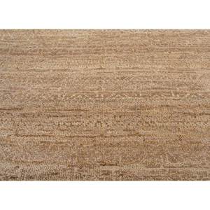 พรมขนสัตว์ลายทางสีเบจและสีน้ำตาลวิสกายา ทอมือแบบอัฟกัน รุ่น Lnr-3119 ขนาด 9x12 ฟุต สำหรับตกแต่งห้องนั่งเล่นวัยรุ่น - Product Image 3