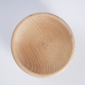 Cuenco de madera de estilo moderno, contenedor sensorial Montessori, herramientas, cuenco de haya, cuenco de regalo de inauguración de la casa para una cena elegante - Product Image 3