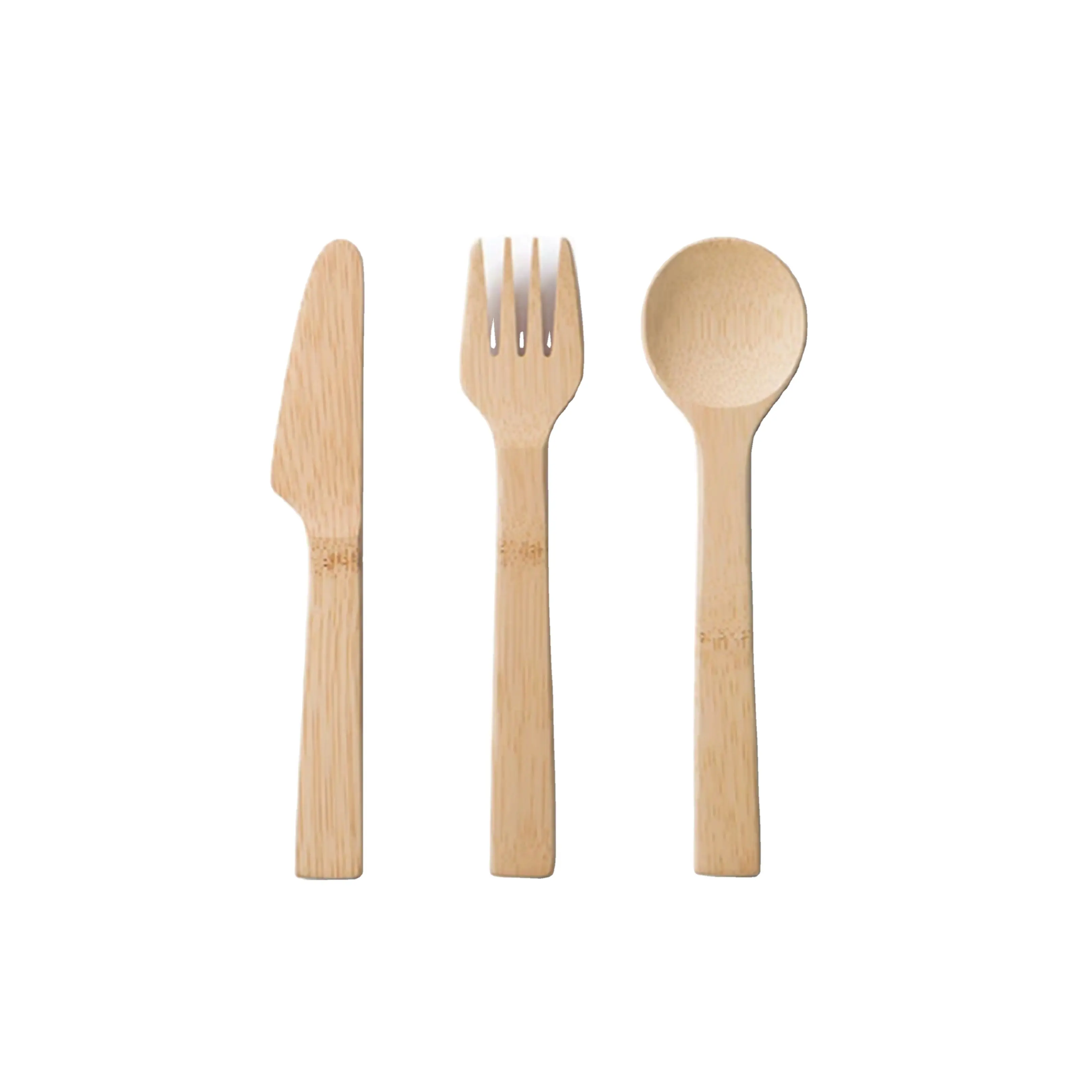 Posate in legno di betulla usa e getta per uso alimentare, coltelli, forchette-set di posate ecologiche biodegradabili compostabili al 100%