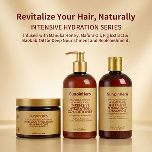 Private Label Hydrating Hair <b>Conditioner</b> with Manuka Honey Mafura Oil for Dry Damaged Hair Manufacturer - Product Image 2
