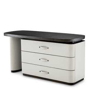 Escritorio Ejecutivo Modular de Madera Sólida Numana DESK-0071, Estación de Trabajo Rectangular para Computadora - Product Image 1