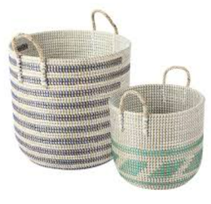 Modern Wholesale Straw Nylon Laundry Straw <b>Basket</b> <b>with</b> <b>Lids</b> Cheap Price Storage Household <b>Basket</b> Hot Sell Handmade Products - Product Image 3