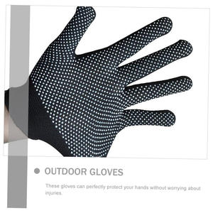 Gants en coton à logo personnalisé avec poignée en pointillé en tissu durable et respirant pour le jardinage, l'entrepôt, les ateliers et les travaux de plein air. - Product Image 3