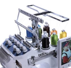 เครื่องปักผ้าหลายเข็ม ยี่ห้อบราเดอร์ รุ่น PR1050X จากโรงงาน - Product Image 5