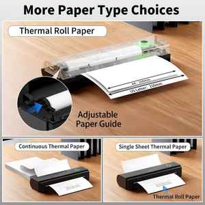 Impresora Portátil sin Tinta Compatible con IOS/Android para Laptop, Incluye Papel de Impresión, 30 Hojas de Papel, Garantía de 1 Año - Product Image 4