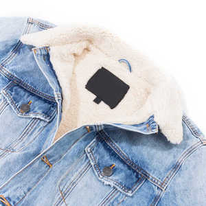 Veste en jean de style urbain de haute qualité pour hommes, meilleure vente, couleur unie, vêtements en jean bon marché pour hommes - Product Image 4