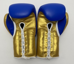 Gants de boxe de qualité supérieure en cuir véritable pour la production sous marque privée OEM - Product Image 5