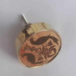 Tiradores Decorativos Redondos de Latón con Forma de Pavo Real para Gabinetes y Cajones, con Hermosos Tiradores para Armarios - Product Image 2