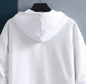 Pur haute qualité bouffée impression coton lourd solide hommes lavable surdimensionné impression personnalisée pull coton sweats à capuche personnalisés - Product Image 4