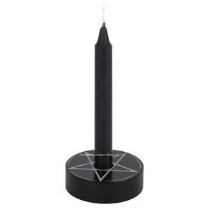 Portavelas de piedra natural de alta calidad, portavelas natural de Pentáculo de turmalina negra, mayorista de curación de cristal de piedras preciosas - Product Image 1