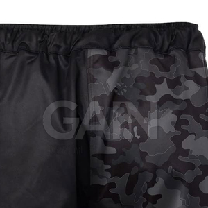 Latest Design Customized Logo Elastic Solid Casual Mid Rise <b>Lightweight</b> Breathable Quick Dry Nylon/Polyester MMA <b>Shorts</b> for <b>Men</b> - Product Image 6
