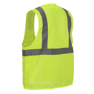 Logo personnalisable gilet de sécurité réfléchissant haute visibilité vêtements de travail en polyester gilets de sécurité à technologie haute visibilité pour la construction - Product Image 5
