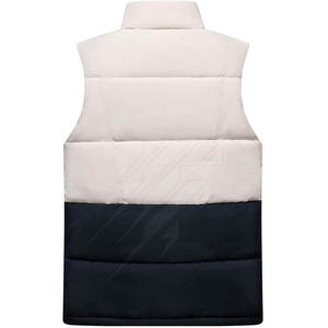 Chaleco acolchado térmico con logotipo personalizado, calentador de cuerpo acolchado para hombre, forro polar cálido para invierno a granel - Product Image 2