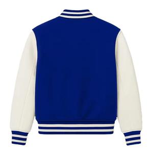 Nouveau Top Tendance Vente Chaude Pas Cher Prix Beaucoup De Couleurs Marque Personnalisée Plaine Vêtements Pour Étudiants Universitaires Coton Baseball Varsity Vestes - Product Image 4