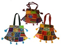 Sac à main en chanvre de vente en gros avec un sac à main en chanvre fait à la main multicolore et unique à vendre par les exportateurs