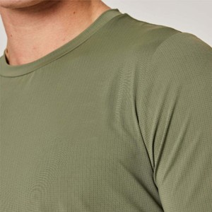 เสื้อยืด Lyocell คุณภาพสูงของผู้ชาย-นุ่มระบายอากาศได้ดีเหมาะสำหรับชุดลำลองออกกำลังกายกิจกรรมกลางแจ้ง - Product Image 5