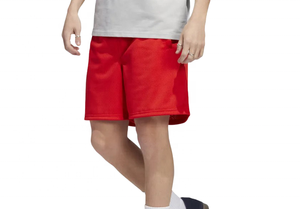 Logo personnalisé Pantalon court droit à séchage rapide pour hommes Short de sport en maille de basket-ball uni pour hommes Short en maille vierge pour hommes - Product Image 2