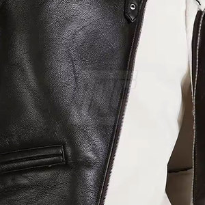 Respirant Hiver Chaud Hommes Veste En Peau De Mouton Vêtements Décontractés Hommes Veste En Peau De Mouton À Un Prix Raisonnable - Product Image 5