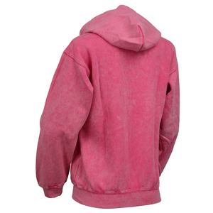Sweats à capuche à manches longues de haute qualité pour femmes avec logo personnalisé Vêtements d'hiver brodés à la mode pour les achats en gros - Product Image 4