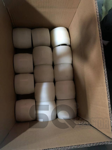 SQ <span class=keywords><strong>Castor</strong></span> 8070 8075 8080 8090 Weiße Nylon-Paletten-LKW-Wagenheber mit 6204-Kugellagern - Product Image 6