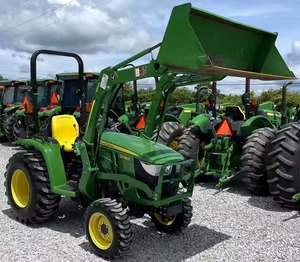 Très utilisé 2021 John Dear 3038E Tractopelle avec moteur CAT et godet à fixation rapide à vendre disponible en stock - Product Image 1