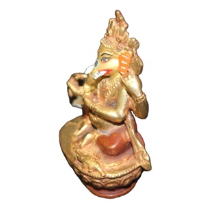 Statue spirituelle en laiton de Nataraja, Sculpture tibétaine Ganesha bouddhisme, finition Antique en Bronze, métal de qualité supérieure, inde religieux - Product Image 3