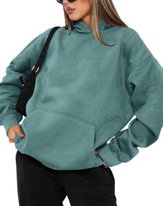 Sweatshirts à capuche pour femmes sportifs personnalisés ensemble pull surdimensionné avec fermeture éclair grande taille hiver mode Streetwear vêtements de sport - Product Image 3