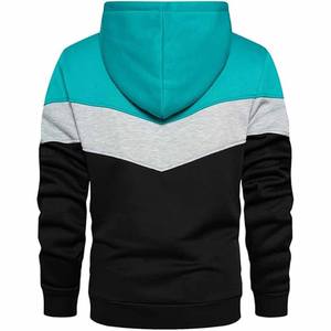 Ropa callejera de la mejor calidad, al por mayor de talla grande Sudadera con capucha, ropa de moda para hombre, sudaderas con cremallera en blanco hechas por vestido deportivo - Product Image 6