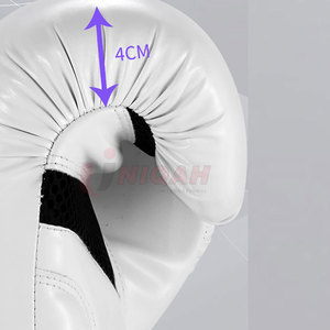 ถุงมือมวยหนังวัวแบบพรีเมี่ยม, ทนทานทนทานต่อการก่อสร้างสำหรับการฝึกซ้อมขั้นสูง - Product Image 4