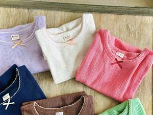 GOTS Certified 100% Organic Cotton, Short-sleeve Outfit Natural Color Hypoallergenic for Kids OEM ODM Service Low MOQ in Vietnam - Product Image 6