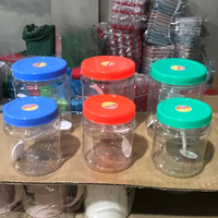 ODM OEM 300ml 500ml Bouteilles vides en PET avec couvercles pour snacks et compléments alimentaires, Fabrication Vietnam Pavico ISO 9001