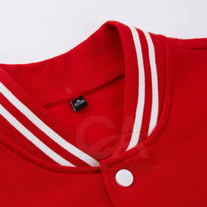 Em Service plaine teint bas quantité minimale de commande Lettermen High Street vestes nouvelle mode à la mode pas cher Letterman vestes - Product Image 4