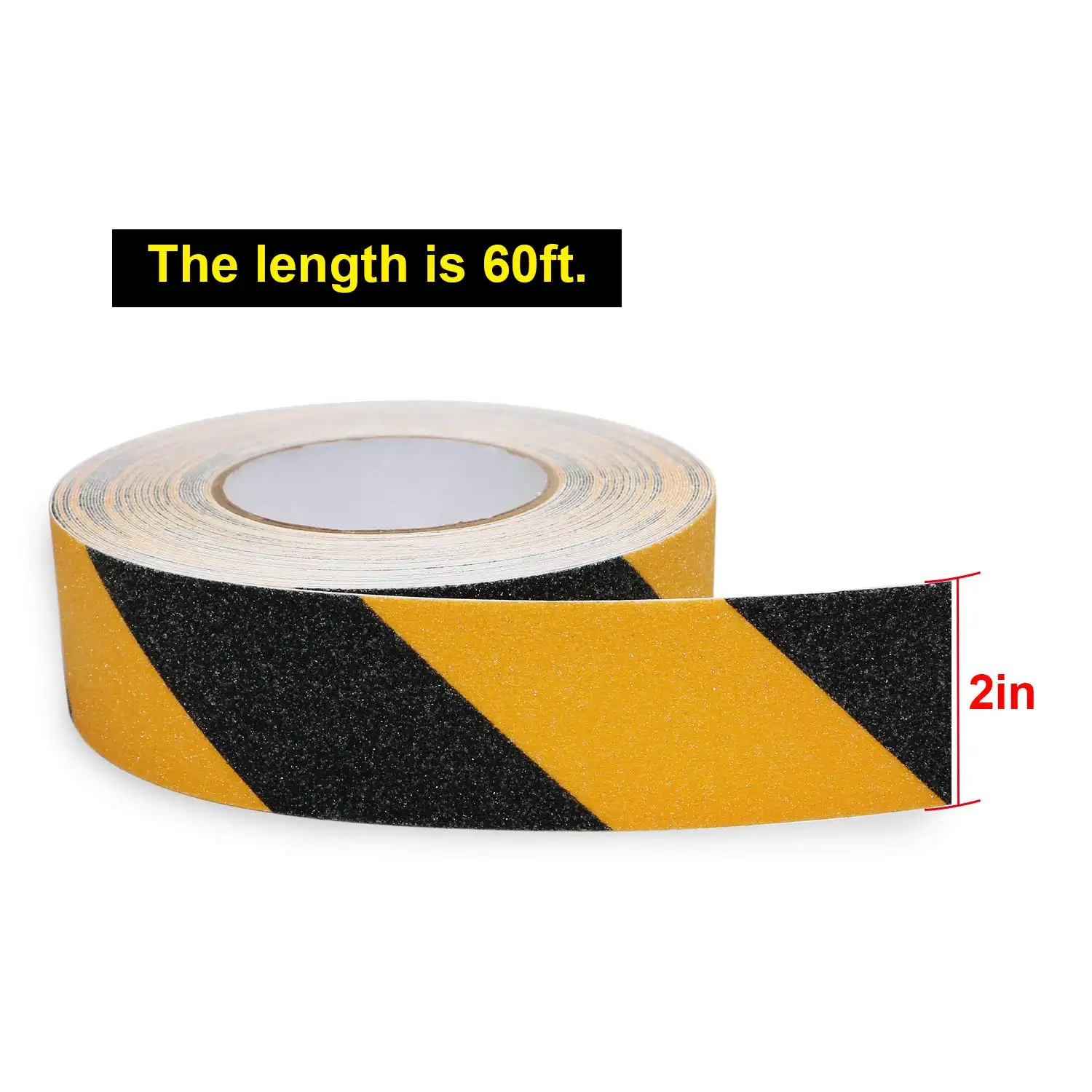 Anti Slip Safety Grip Tape Non Skid Tread for Stairs  Steps  Floors  Caution Dangerous Zones  Indoor and Outdoor Use