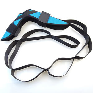 Camilla de tela personalizada para pies, precio barato, estiramiento de Yoga, correa para piernas, para entrenador, Yoga, flexibilidad, cinturón elástico para piernas - Product Image 6