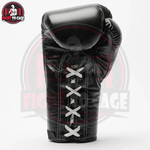 ถุงมือชกมวยหนังวัวแท้ ดีไซน์เฉพาะตัว สีดำ ปี 2025  คุณสมบัติ ดูดซับแรงกระแทก น้ำหนักเบา สำหรับ - Product Image 3