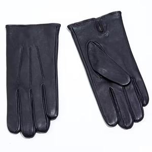 Gants d'hiver unisexes personnalisables Nouveau cuir de vache véritable peau de mouton Protection UV Ladies Gentlemen's Drive Cycle Gloves Touch - Product Image 6