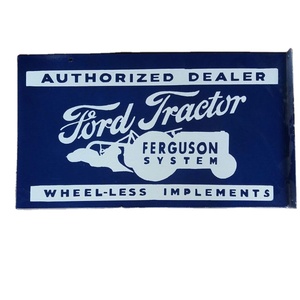 <b>Enamelled</b> Flange Metal <b>Signs</b> Custom Designs oil custom folk - Product Image 3