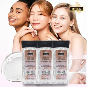 5D Gluta Ácido Kójico orgánico colágeno Gel aceite reparación brillante cuidado de la piel Aceite Corporal África piel vitalizante hidratante antienvejecimiento - Product Image 1