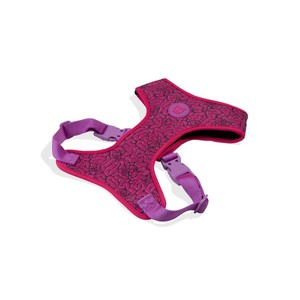 Adjustable Luxury Dog Harness Brain Style Large/XL/XS Polyester Mesh for Outdoor Walking Simple Stylish Solid Pet Harnesses - Product Image 3
