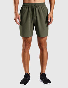<b>Mens</b> Athletic Training <b>Shorts</b> <b>with</b> Quick Dry Fabric <b>Zip</b> <b>Pockets</b> and 4 Way Stretch for Running Exercise and Sports <b>Shorts</b> For <b>Men</b> - Product Image 3