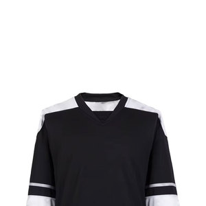 Ensemble de maillots de hockey sur glace sur mesure de haute qualité, dernier design, uniforme unisexe adulte, 100% polyester, séchage rapide, respirant, personnalisé - Product Image 6
