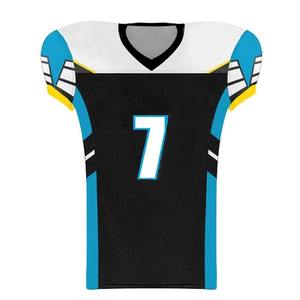 Youth American Football Uniforms Latest Design Short Jersey Set Wholesale Uniforms - Product Image 5