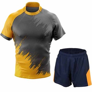 Uniforme de football de haute qualité le plus vendu maillot de football sublimé personnalisé pour les hommes uniforme de rugby respirant confortable - Product Image 1